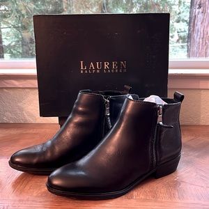 Ralph Lauren Shira-Bo-CSL booties. 7B